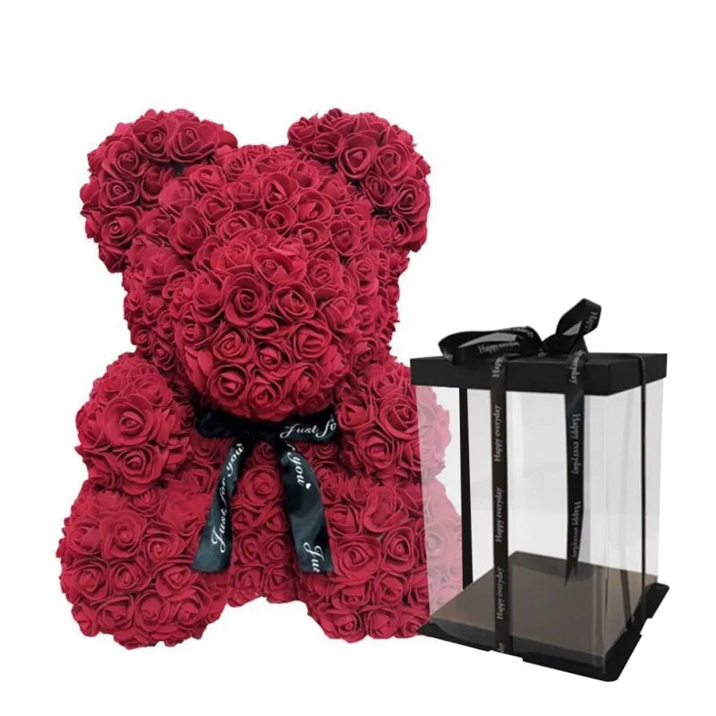 Rose Teddy Bear